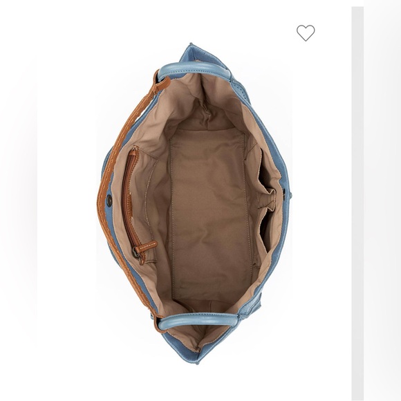 The Sak Los Feliz Slouchy Large Tote in Maritime Blue. NWT - Picture 4 of 7